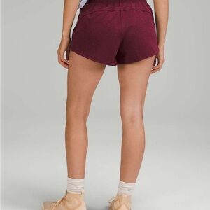 lululemon athletica Dark Red Athletic Shorts